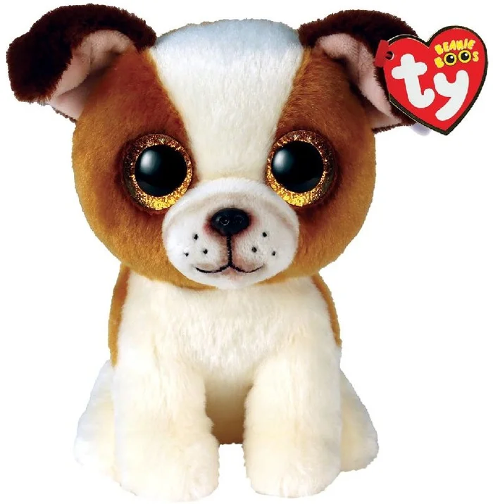 Ty Beanie Boo’s Hugo Bulldog, 15cm