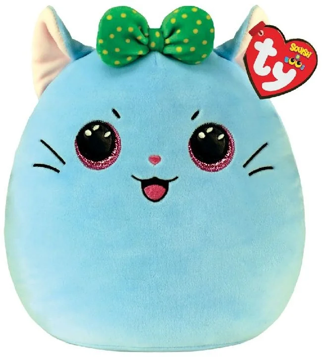 Ty Squish a Boo Kirra Blue Cat 20cm