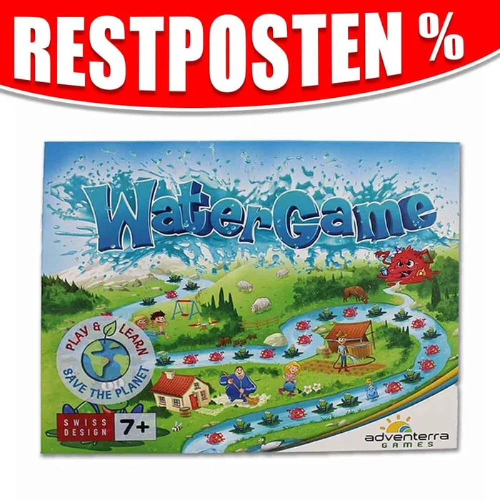 Umweltschutz Brettspiel „Water Game“