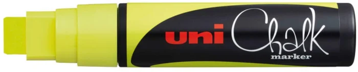 Uni-ball Uni Kreidemarker 17K Gelb fluoreszierend