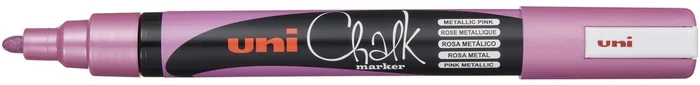Uni-Ball Uni-Kreidemarker, 5 m, Metallic-Rosa