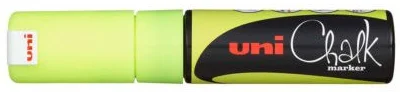 Uni-ball Uni Kreidemarker 8K Gelb Fluo