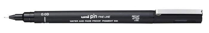 Uni-ball Uni Pin Fineliner Zwart 0,03 mm
