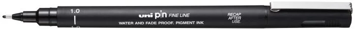 Uni-ball Uni Pin Fineliner Zwart 1,0 mm