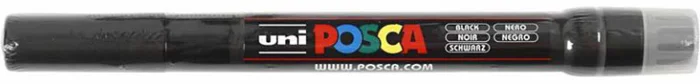 Uni Posca Uni Posca Penseel F350 Zwart