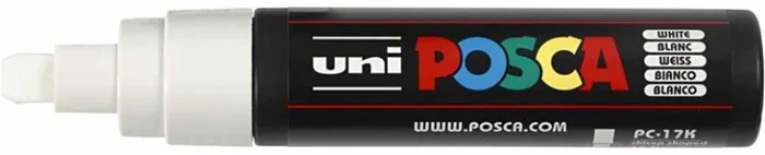 Uni Posca Uni Posca Verfmarker 17K Wit