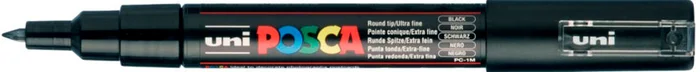 Uni Posca Uni Posca Verfmarker 1MC Zwart