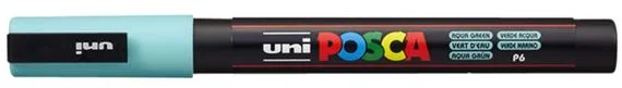 Uni Posca Uni Posca Verfmarker 3M Aquagroen