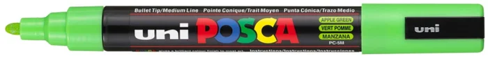 Uni Posca Uni Posca Verfmarker 5M Appel Groen