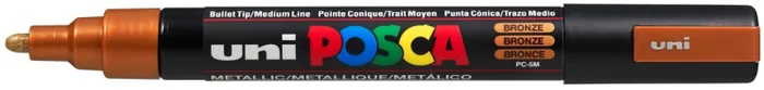 Uni Posca Uni Posca Verfmarker 5M Brons