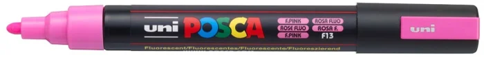 Uni Posca Uni Posca Verfmarker 5M Neon Roze