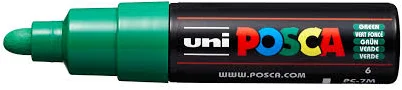 Uni Posca Uni Posca Verfmarker 7M Donkergroen