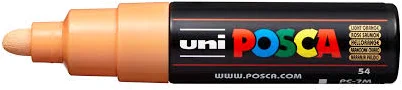 Uni Posca Uni Posca Verfmarker 7M Lichtoranje