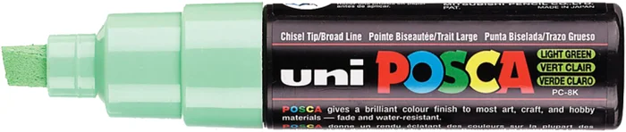 Uni Posca Uni Posca Verfmarker 8K Lichtgroen
