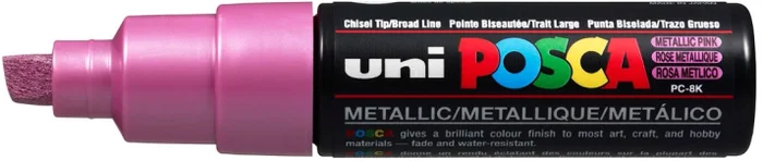 Uni Posca Uni Posca Verfmarker 8K Metallic Roze
