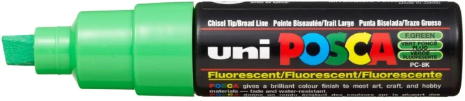 Uni Posca Uni Posca Verfmarker 8K Neon Groen