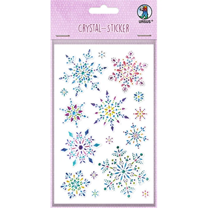 URSUS Crystal-Sticker Eiskristalle