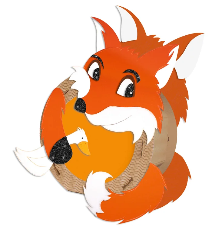 URSUS Laternen-Bastelset 14 Fuchs 1