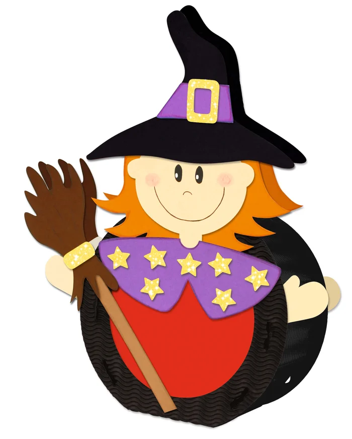 URSUS Laternen-Bastelset 25 Hexe