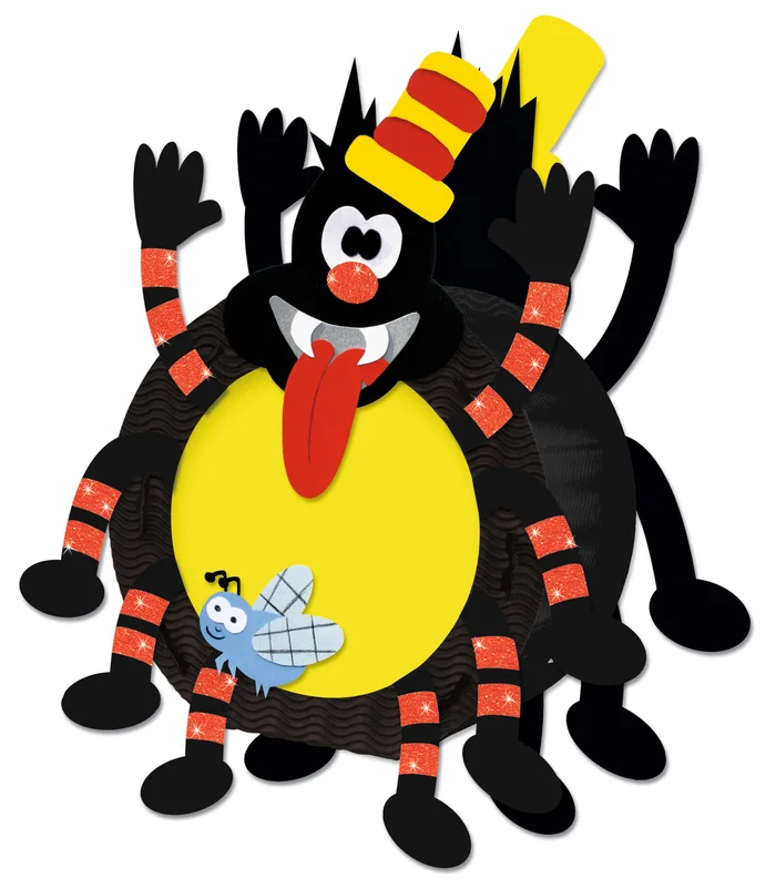 URSUS Laternen-Bastelset 28 Spinne