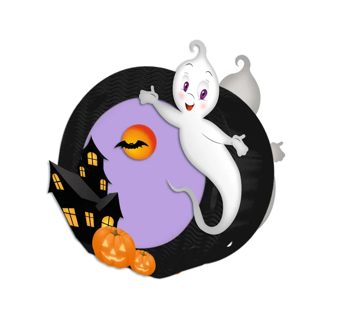 URSUS Laternen-Bastelset Easy Line 03 Gespenst