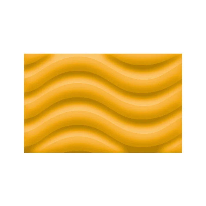 URSUS Runde Laternen 3D-Wellpappe, Sonnengelb, 11,5cm, 10Stk.