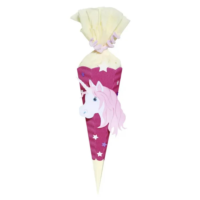 URSUS Schultüten-Bastelset-Mini, Einhorn – 40cm