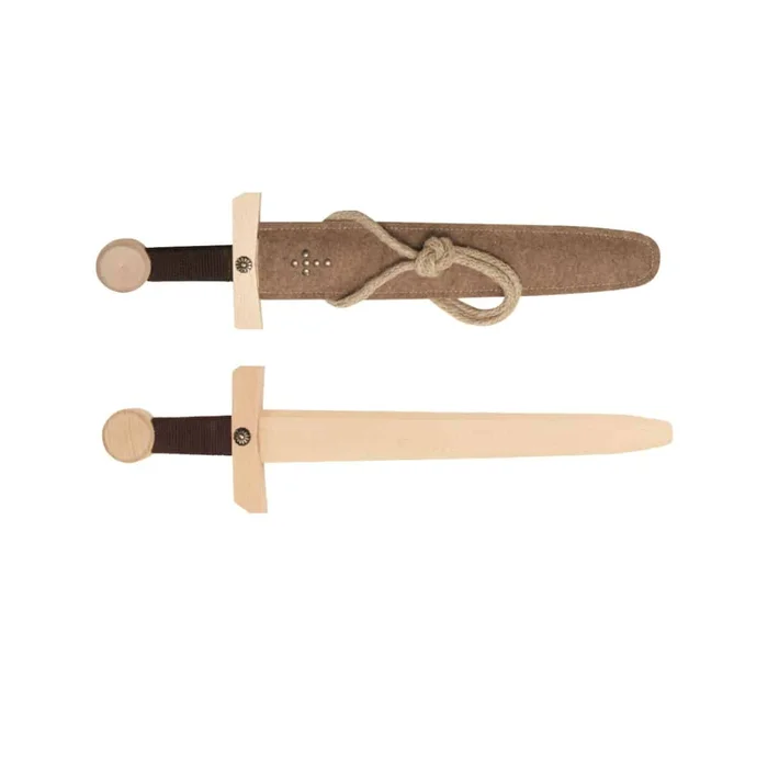 VAH Schwert Set Excalibur natur 50cm