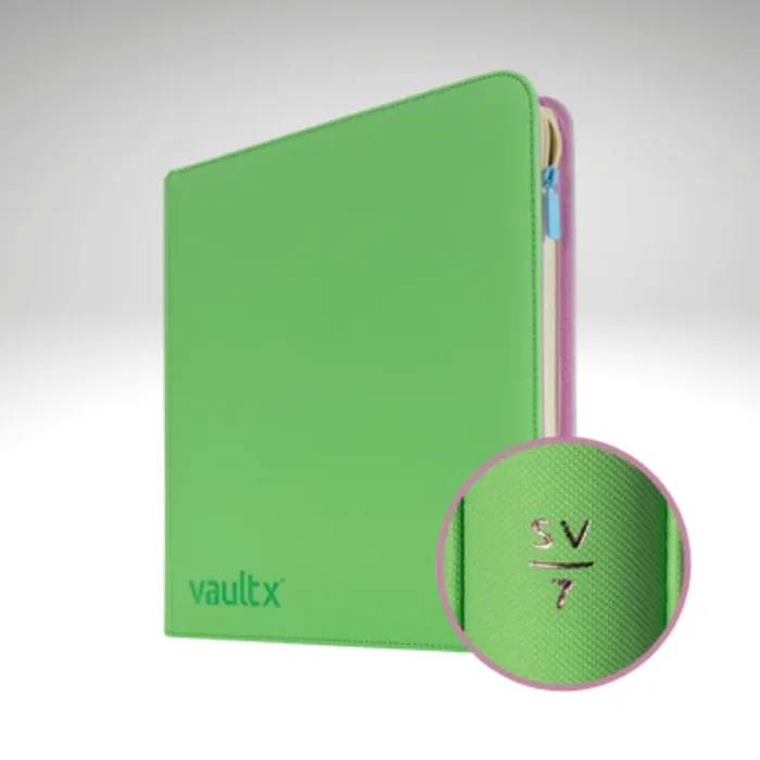VaultX 12-Pocket Exo-Tec Zip Binder – SV7 (Stellarkrone)