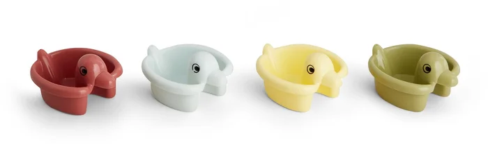 Viking Toys Ecoline 4er-Set Badeentchen