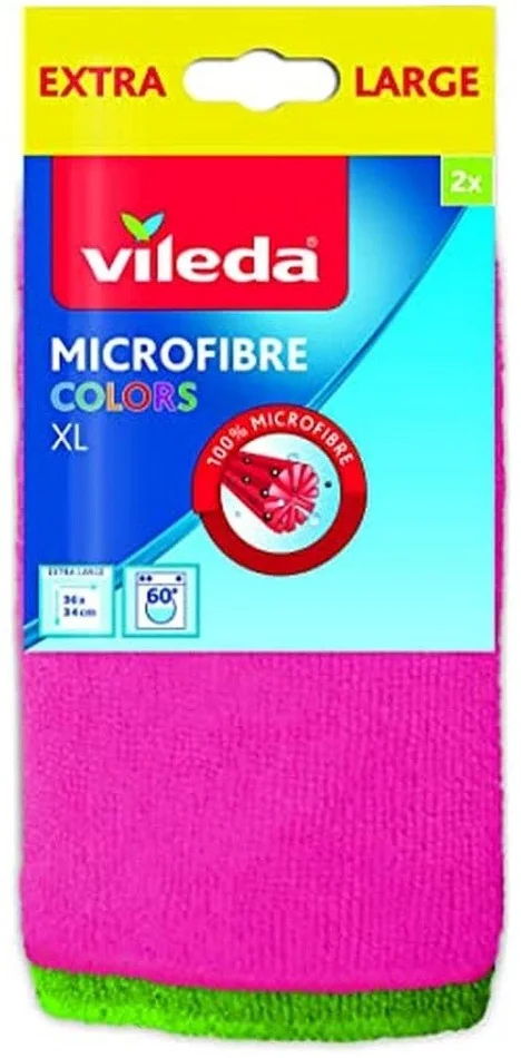 Vileda microvezeldoek colors xl 2 stuks