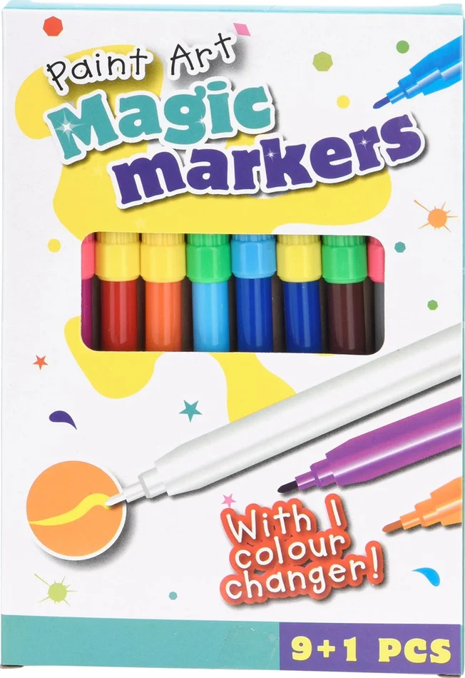 Viltstiften Kleurveranderend, 10st.