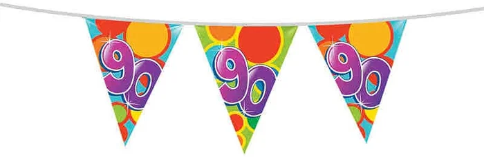 Vlaggenlijn 10 meter 90 jaar