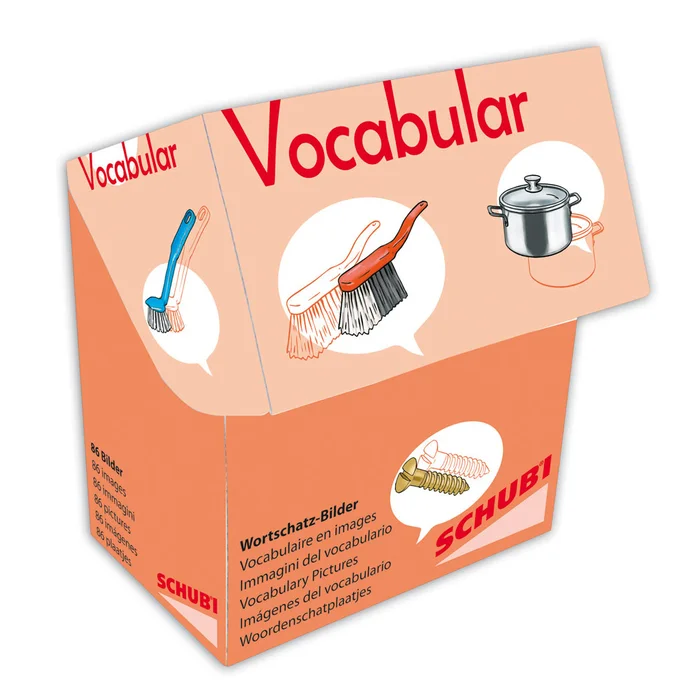 Vocabular – Bilderbox – Haushalt und Werkzeug – hier bei Wiemann Lehrmittel online