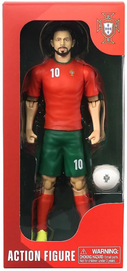 Voetbalfiguur Portugal Bernando Silva, 20cm