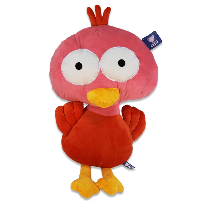 Vogel Stofftier Truthahn mit Glubschaugen – ca. 50 cm