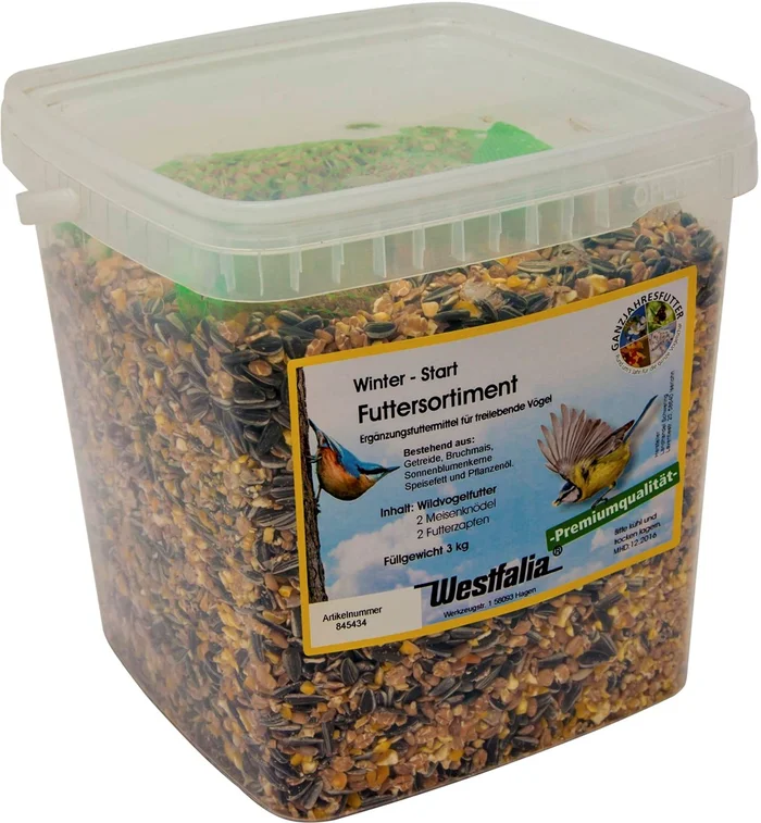 Vogelvoermix 3kg in emmer