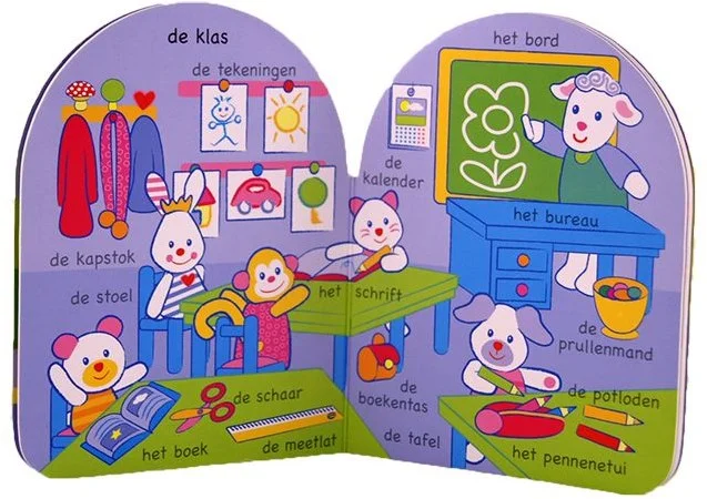 Voorleesboekje op school