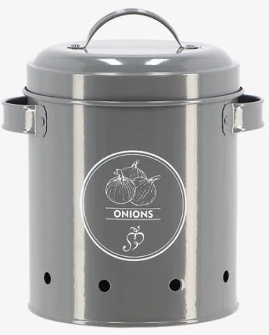 Voorraadblik uien antraciet