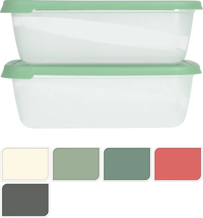 Voorraaddoos set 2-delig – 2000ml