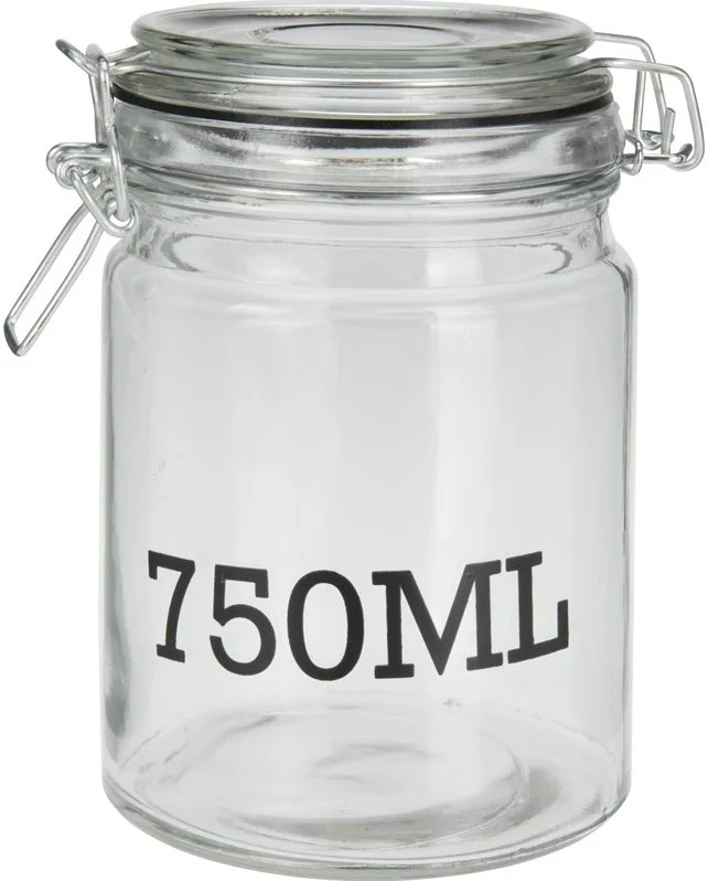 Voorraadpot Glas 750 ml