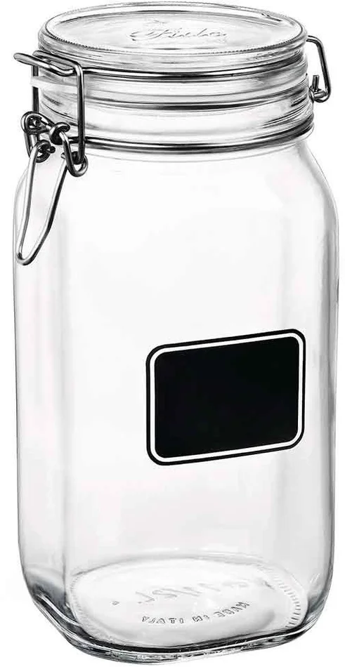 Voorraadpot lavagna 1,5 l bormioli rocco