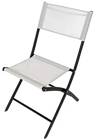 Vouwstoel 43 x 52 x 79 cm wit