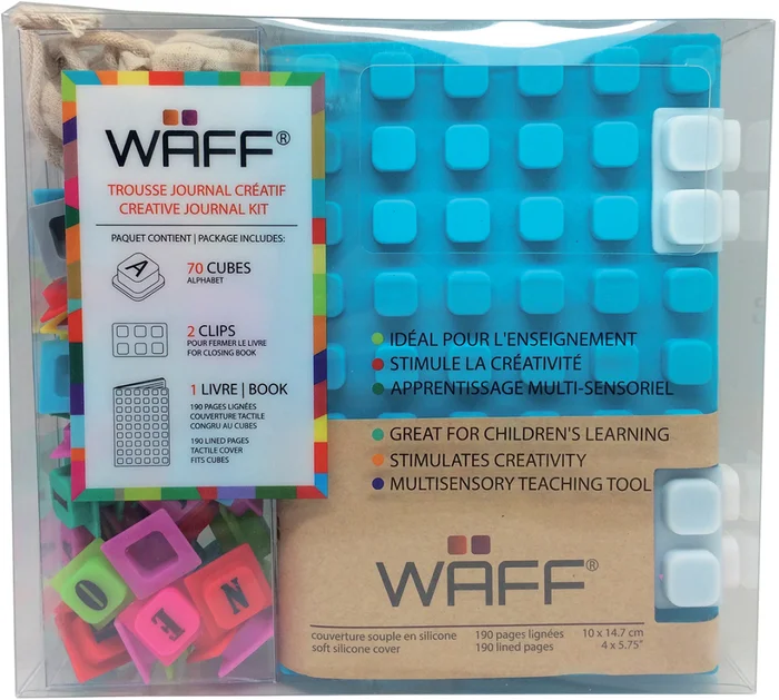 Waff Waff Creatief Dagboek Set A6 Aqua