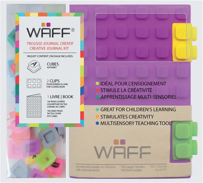 Waff Waff Creatief Dagboek Set A6 Paars