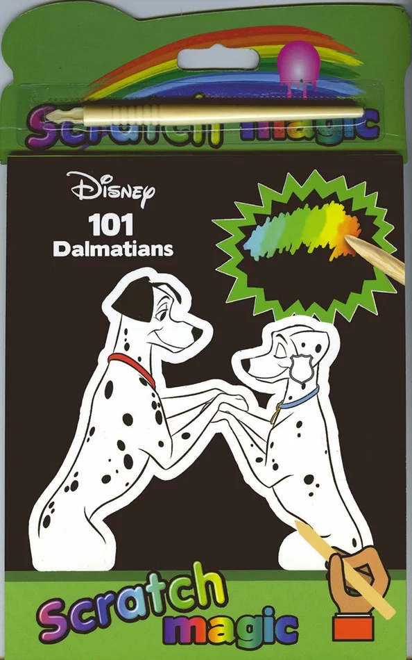 Walt Disney Magic Scratch Blok – 101 Dalmatiers