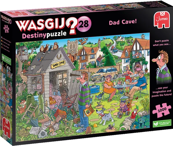 Wasgij Destiny 28 – Dad Cave, 1000st.