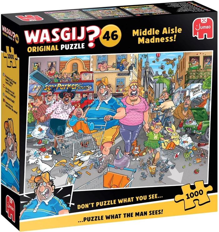Wasgij original puzzel Buitenkansjes 1000 stukjes