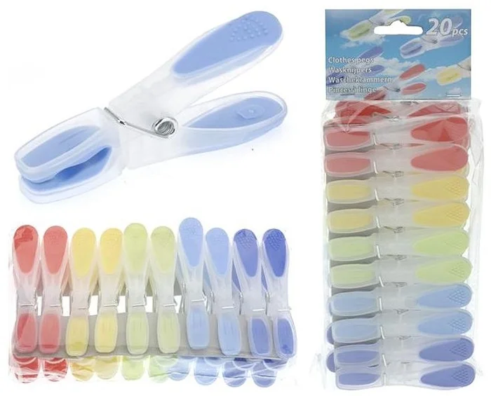 Wasknijpers luxe 20 stuks