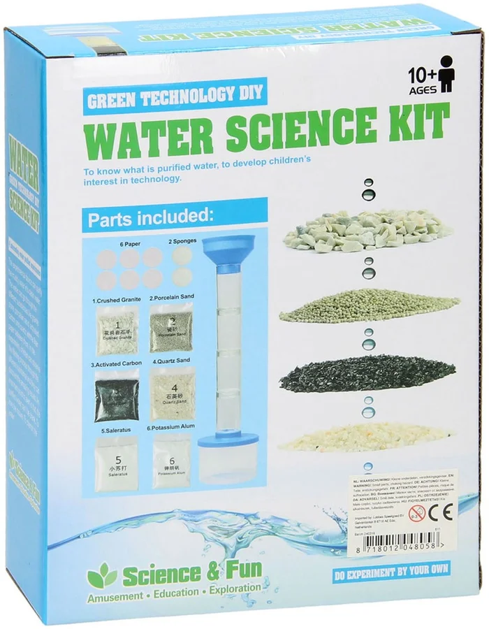 Water Science Kit Experimentenset